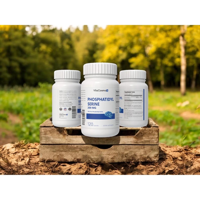 VitaCosmoX Phosphatidylserine - 120 Capsules, Vegan, and GMO-Free Bild 7