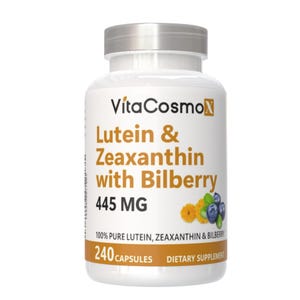 VitaCosmoX Lutein, Zeaxanthin & Bilberry - Eye Health (240 Capsules)