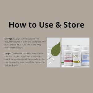 VitaCosmoX Phosphatidylserine - 120 Capsules, Vegan, and GMO-Free Bild 4