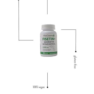 Fisetin Quercetin Resveratrol Capsules: Vegan Antioxidant Supplement immagine 6