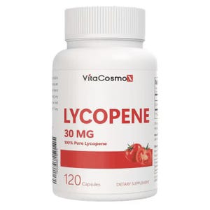VitaCosmoX Lycopene Supplements - 120 Capsules, Vegan, and GMO-Free