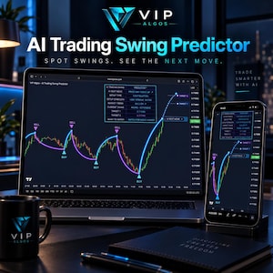 Prediction Swing Trading Indicator – TradingView Swing Trading Indicator, AI Forecast and Buy Sell Alerts for Forex, Gold, Crypto, Stocks