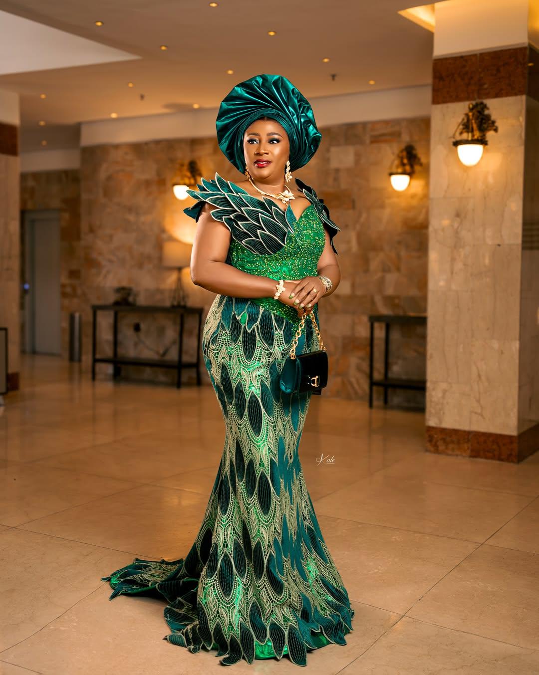 Ankara Peplum Gown - Etsy