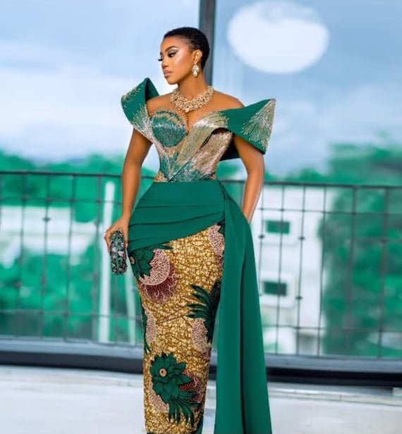 slim fit dress slacks Elegant African Evening Dresses for Women Dashiki Ankara Outfits Gown –  Mega Mart Center