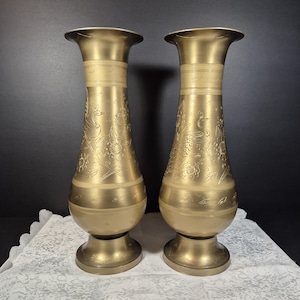 Brass Vases Refinished