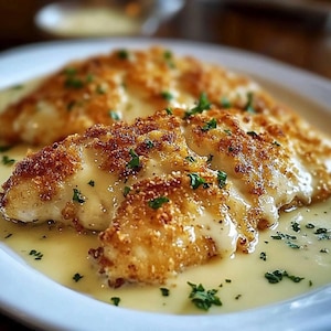parmesan crusted chicken recipe card