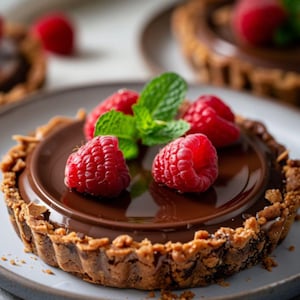 No-Bake Vegan Chocolate Tarts – Instant Download Recipe PDF