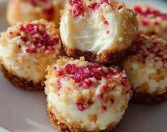 BEST RECIPE For Strawberry Crunch Cheesecake Bites Download