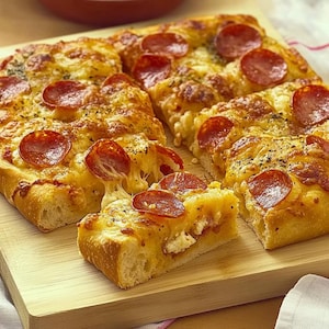 Pizza Focaccia Recipe PDF - Instant Download