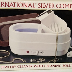 International Silver Company Electric Sonic Ultrasonic Jewelry Cleaner #99110002