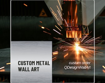 Custom Fee for Metal Wall Art