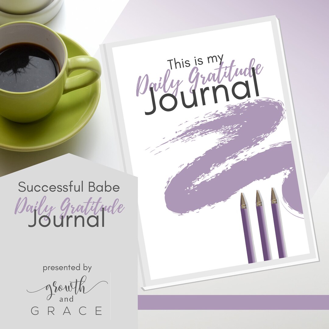 Daily Gratitude Journal (printable) - Etsy