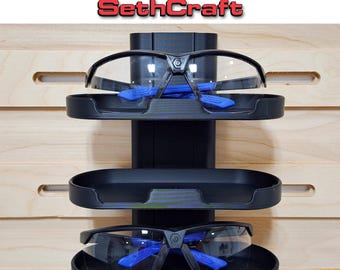 Safety Glasses Holder French Cleat Tool Organizer