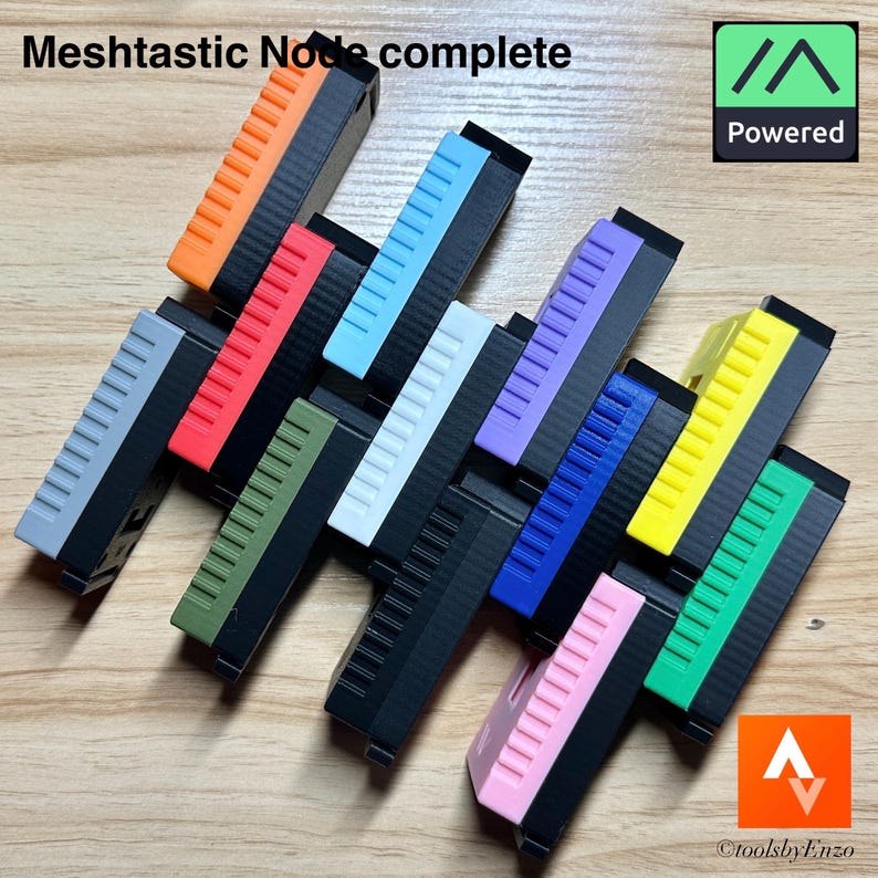 Complete Outdoor Meshtastic Node - The smallest Heltec LoRa v3 case with a 2000mAh battery image 7