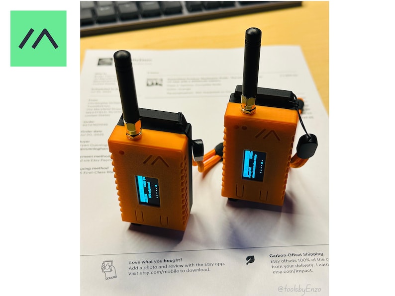 Complete Outdoor Meshtastic Node - The smallest Heltec LoRa v3 case with a 2000mAh battery image 8