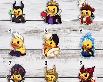 Villain Duck Magnet, Inspired Evil Queen Ursula Maleficent Cosplay Decor, Cruise Door Magnet, Halloween Gift, Halloween On The High Seas
