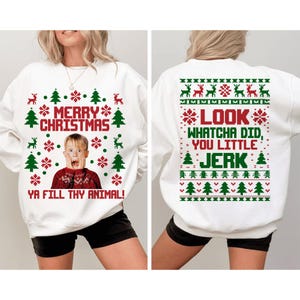 Home Alone Christmas Sweatshirt, Christmas Movie Shirt, Family Christmas Shirts, McCallister Home Alone Sweatshirt, Home Alone Shirt