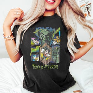 Disney Retro Tower Of Terror Shirt, Twilight Zone Shirt, Disney Rides Shirt, Hollywood Studios Shirt