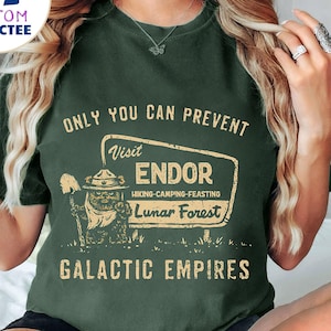 Vintage Star Wars Washed Shirt, Ewok Endor National Park Protect Our Forest Comfort Colors T-shirt, Ewok Star Wars, Hollywood Studios Trip