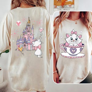 Shirt Disney Marie Cat, T-shirt Magic Kingdom reis, Disneyland familievakantiecadeaus 2025, Magic Kingdom, shirt Marie Cat, shirt Disney Cat