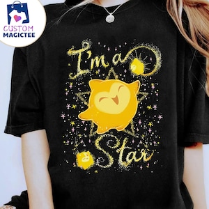 Disney Wunsch-Star-magische Stimmungen Shirt, Wdw Disneyland Familie Geburtstagsfeier T-shirt, Tee Geburtstag Geschenkidee, Asha Princess Star Trip