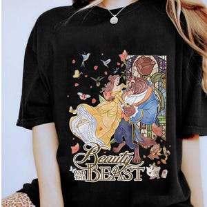 Vintage Tale As Old As Time, Disney PrincessShirt,Princess Belle, Retro Beauty And The BeastTshirt,Disneyland Family Vacation Gifts 2025