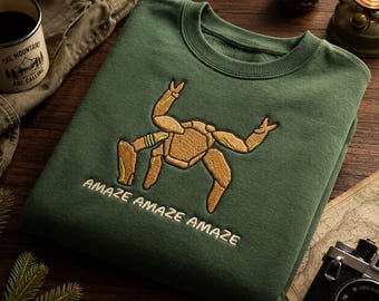 刺繍入りアメイジング・ロッキー・エイリアンシャツ、面白いSF引用スペースグラフィックTシャツ、プロジェクト・ヘイル・メアリー、ロッキー・エイリアン友情Tシャツ、ブックラバースタイル