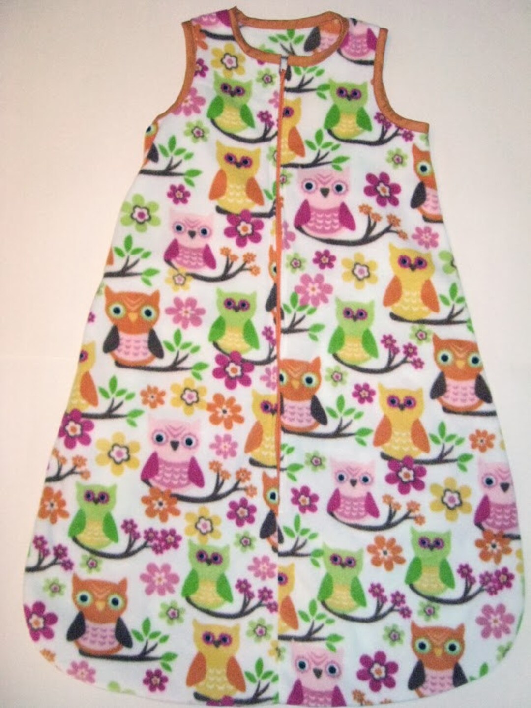 Baby Fleece Sleep Sack Bunting Spring Owls Size XL 12 24 Months Etsy