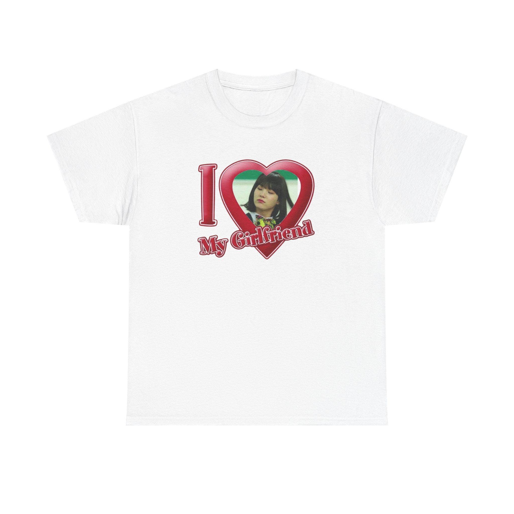 Min Yoonji T-shirt | I Love My Girlfriend Suga BTS Tee - Etsy
