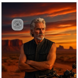 Men’s Black Denim Motorcycle Vest – Classic Club Style Sleeveless Riding Vest with Concealed Carry Pockets – Tough Streetwear for Biker