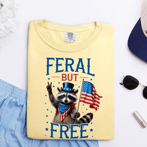 Chemise 4 juillet, chemise drôle de raton laveur, chemise de jour de l'indépendance, chemise patriotique de raton laveur, chemise des Etats-Unis, chemise de meme, chemise de jour du souvenir, liberté