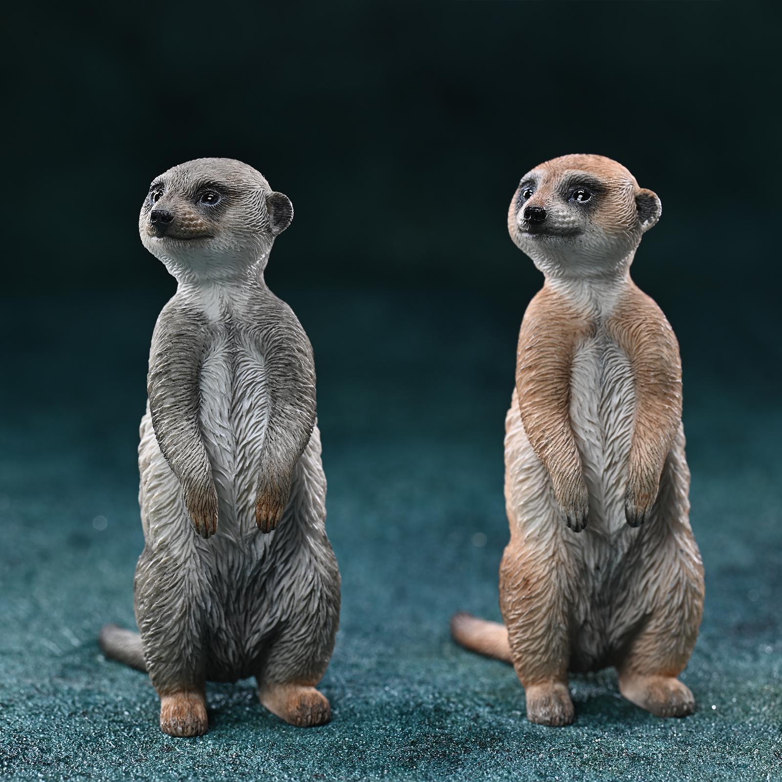 Vivid Arts Baby-Erdmännchen Figur – Süße Dekoration Für Haus & Garten, Handgefertigt