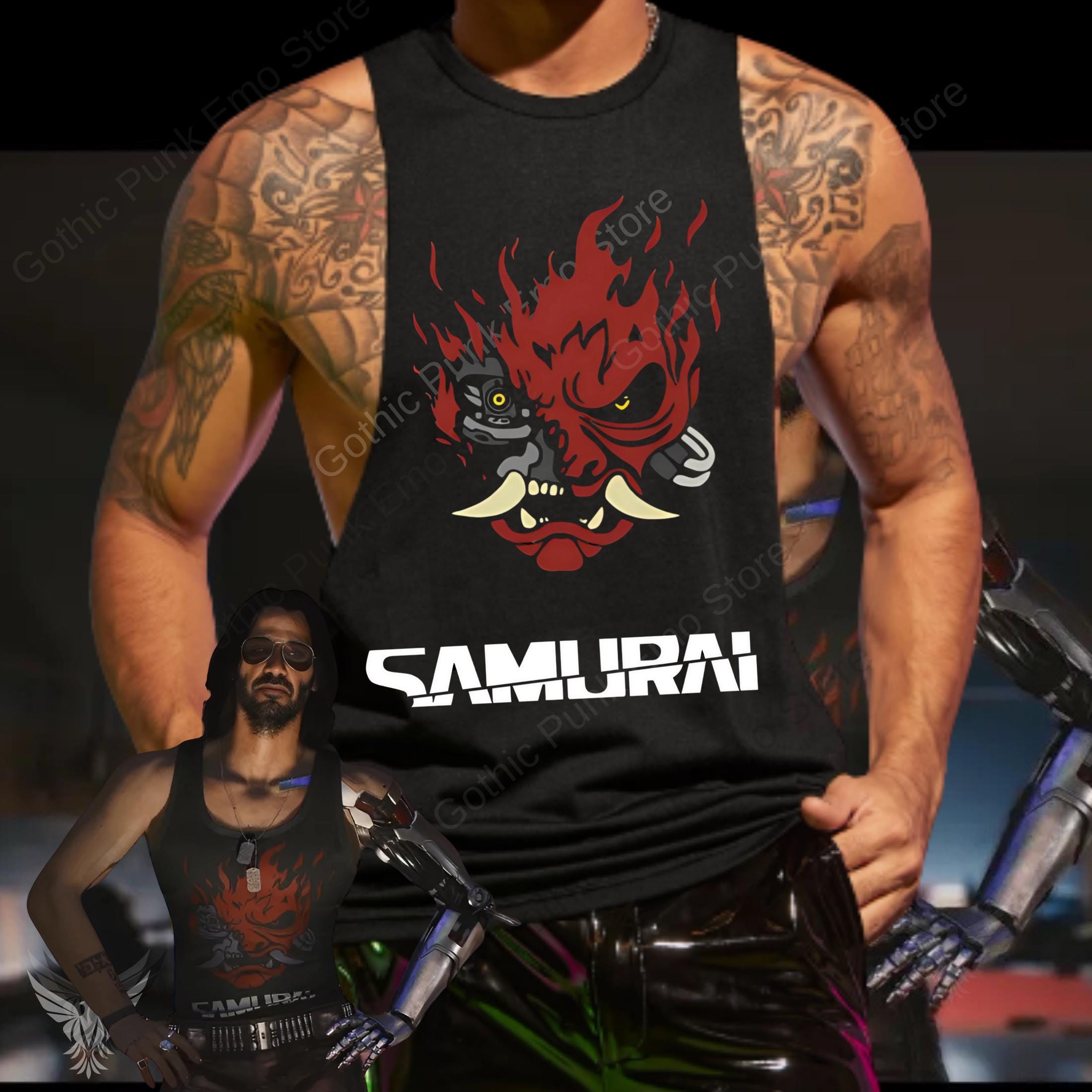 Cyberpunk Arasaka Shirt - Etsy