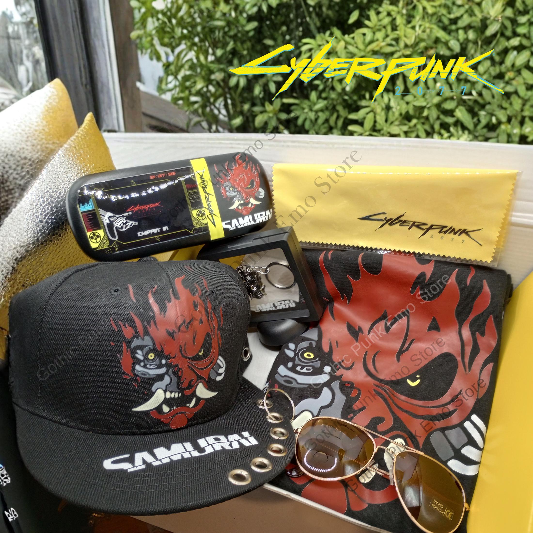 Johnny Silverhand Sunglasses With Case: Cyberpunk 2077 Cosplay