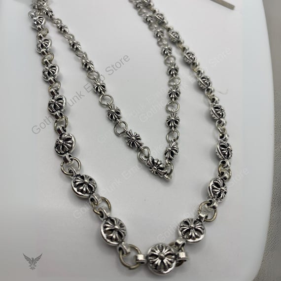 Cross Pants Chain: Y2K Punk Biker Wallet Chain - Silver Alloy - Etsy