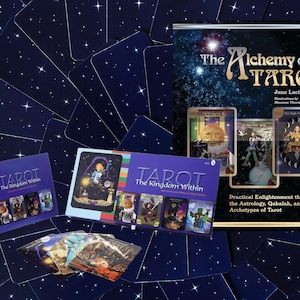 Kingdom Within Tarot Deck & Alchemy of Tarot Book Bundle