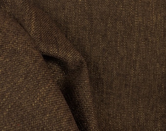 Chocolate Brown Chenille Upholstery Fabric