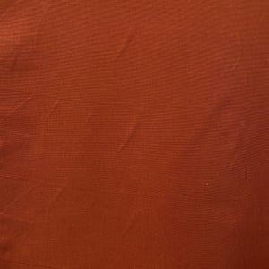 CLEARANCE Faux Silk Orange Drapery Fabric