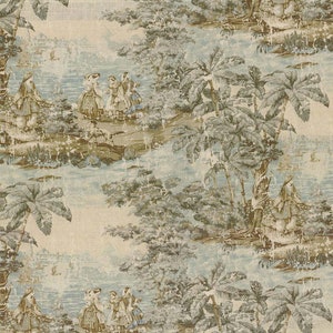 Bosporus Flax Covington Fabric