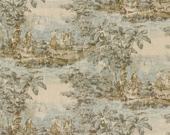 Bosporus Flax Covington Fabric