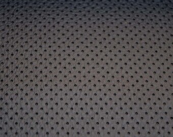 Mill Pebble Charcoal Black Fabric