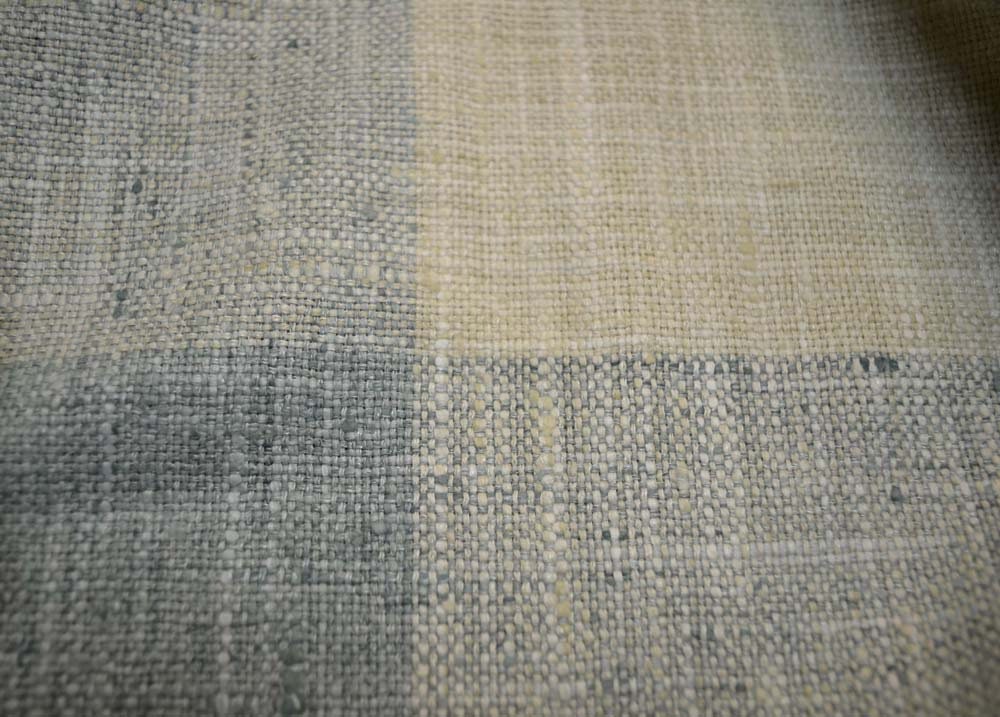 Check Please Lagoon Kaufmann Fabric