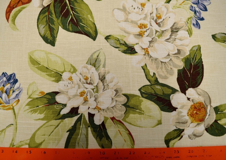 Live Artfully Linen Waverly Fabric Etsy New Zealand