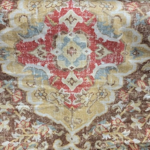 Jaipur Moroccan Red Ethnic Damask Covington Fabric