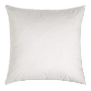 May include: A white square pillow with a soft, smooth texture. The pillow is made of a high-quality material and is perfect for adding comfort and style to any room.