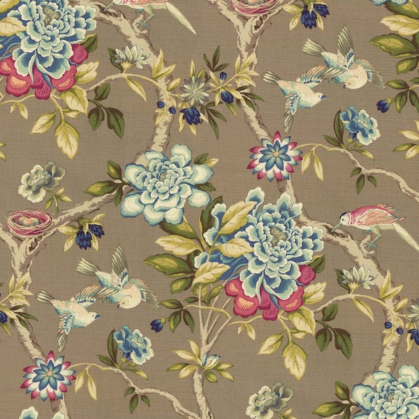 Mudan Jewel Waverly Fabric