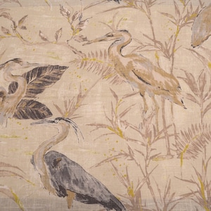 Heron Natural Hamilton Fabric