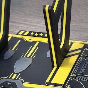 Helldivers Themed Controller Stand, PS5 Controller, Switch Holder, Xbox Controller, Joycon, Gamer Gift, Gift Idea, Video game decor 画像 5
