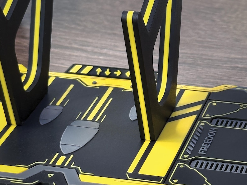 Helldivers Themed Controller Stand, PS5 Controller, Switch Holder, Xbox Controller, Joycon, Gamer Gift, Gift Idea, Video game decor 画像 5