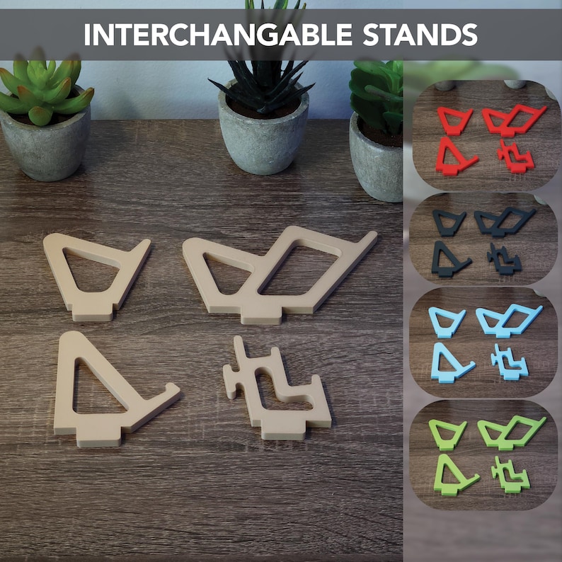 Interchangeable Controller / Console Stands, PS5, Xbox, Switch, Joycon | Fits TheDisplayBay Stands image 1